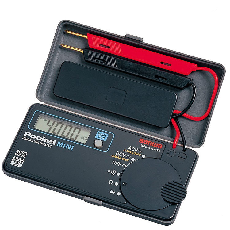 日本三和（sanwa）PS7a便攜式太陽(yáng)能充電式數(shù)字萬用表
